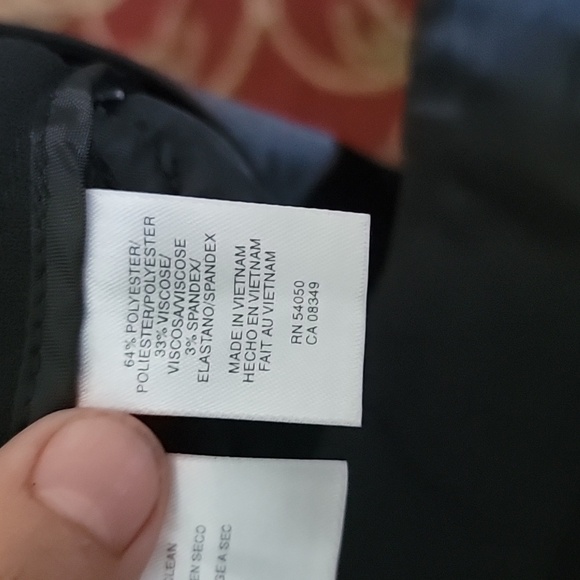 Anne Klein Black Stretch Trousers - Picture 7 of 7